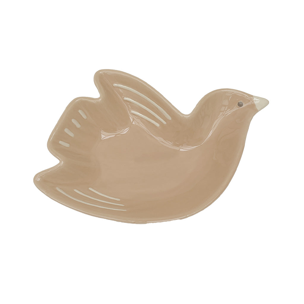 Plat de Présentation Oiseaux Cuicui en Porcelaine - Opjet