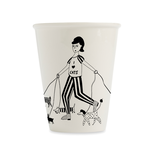 Tasse en Porcelaine « I Love Cats » - Helen B