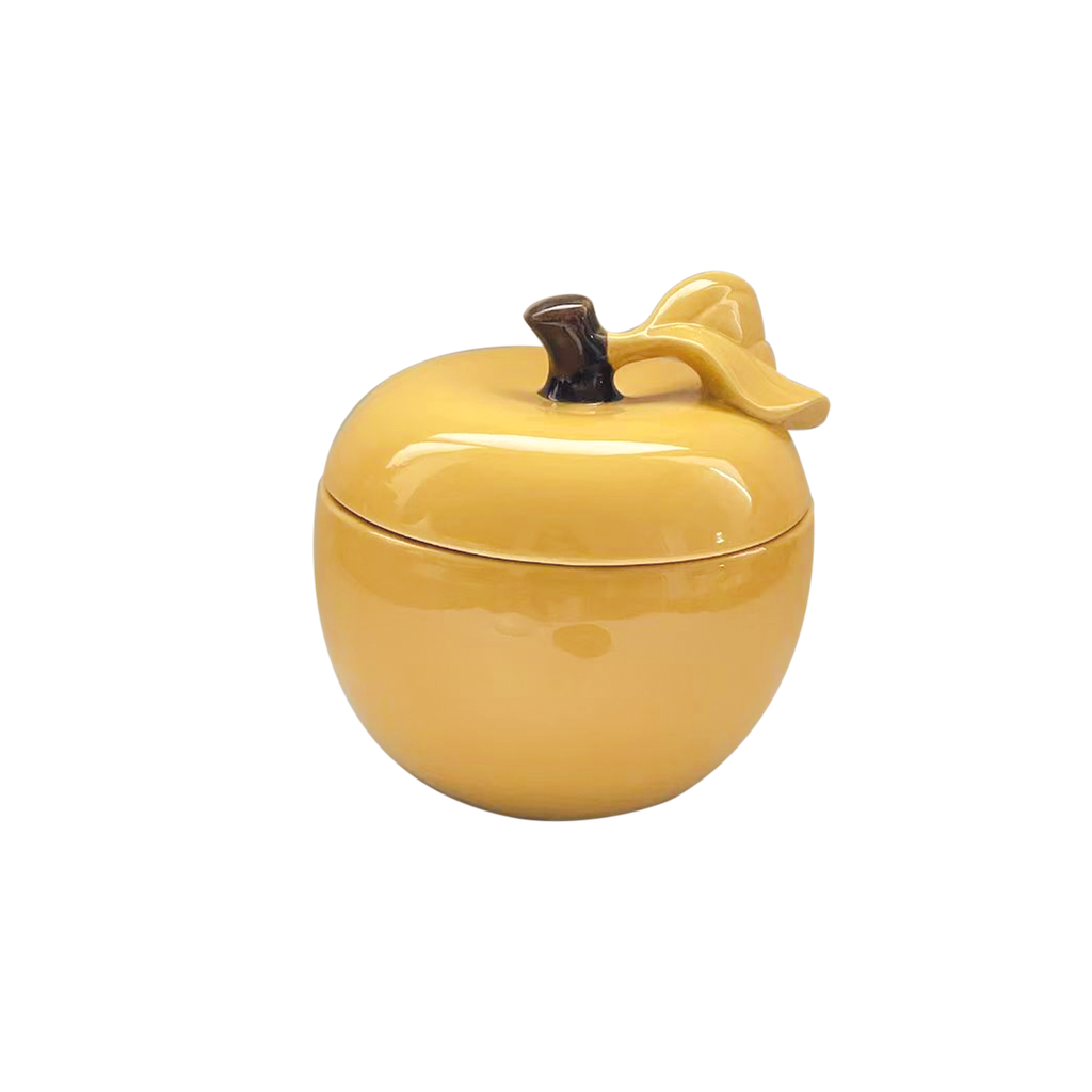 Bougie Pomme Parfumée en Faïence - Opjet