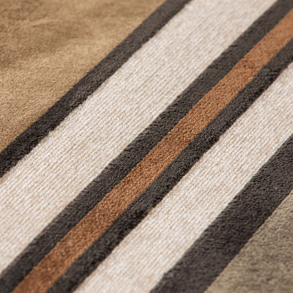 Tapis Toffee 160x230 en Viscose - Idaho Éditions