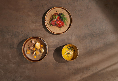 Set de 6 Bols Gobi en Grès Brun - Asa