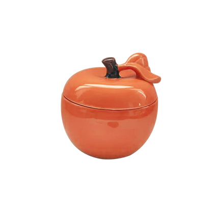 Boîte Pomme Colorée en Dolomite H.17 cm - Opjet