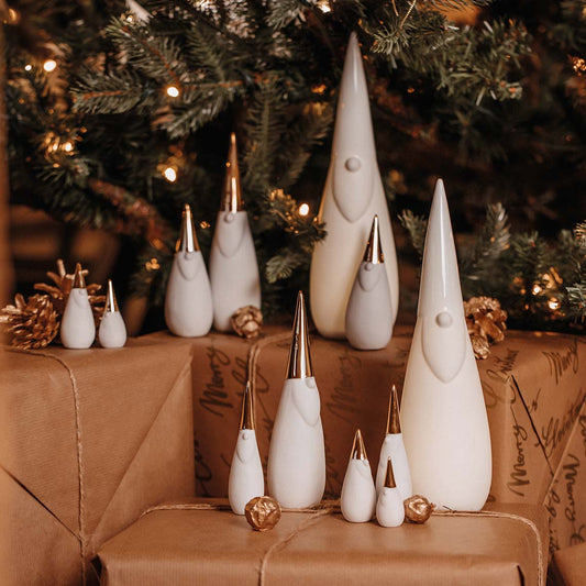 Set de 3 Mini "Père Noël" en Porcelaine - Räder