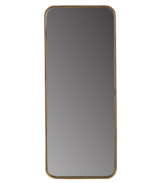 Miroir Dorée Rectangulaire Mona 31x76 cm - Athezza