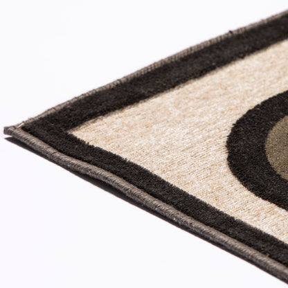 Tapis Toffee 160x230 en Viscose - Idaho Éditions
