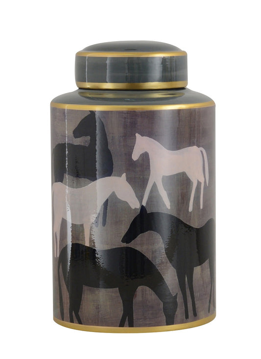 Pot en Céramique "Horses" - Fancy
