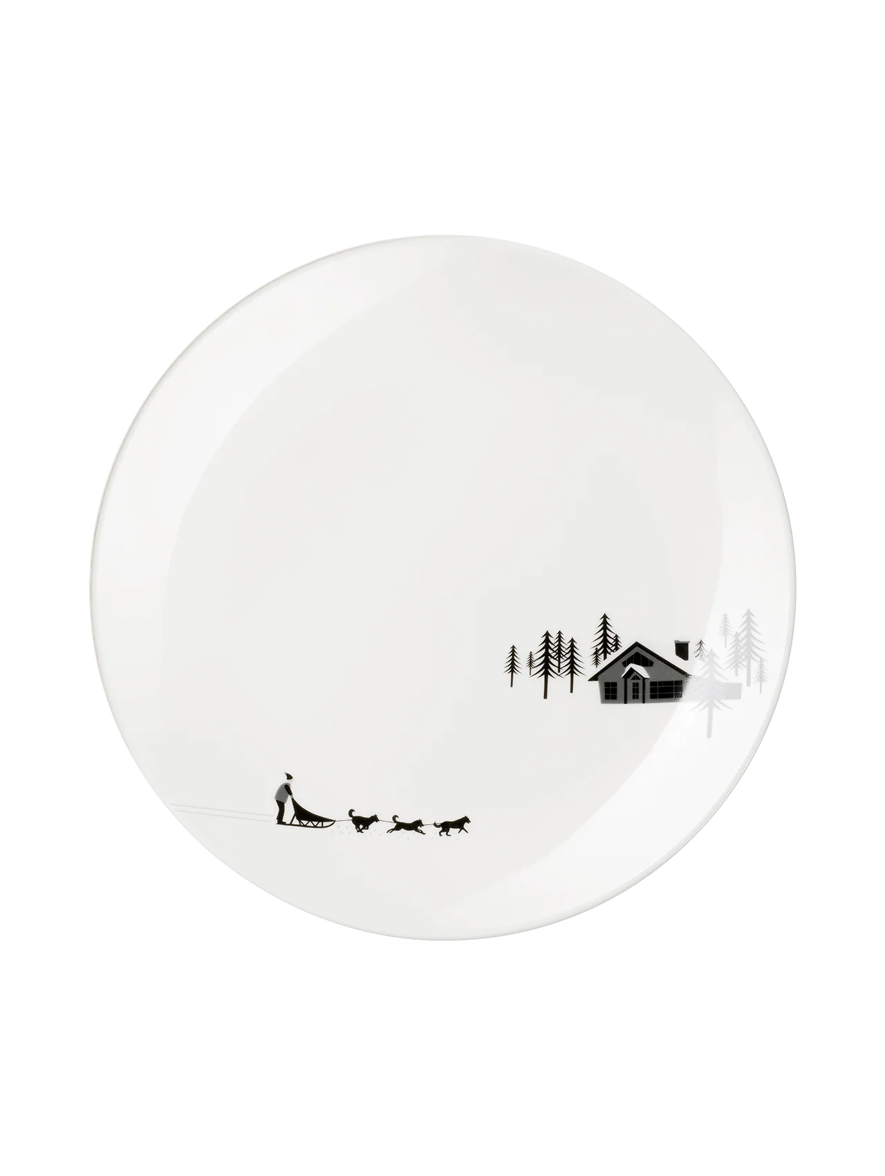 Set de 6 Assiettes à Dessert Hivernales en Porcelaine - Asa