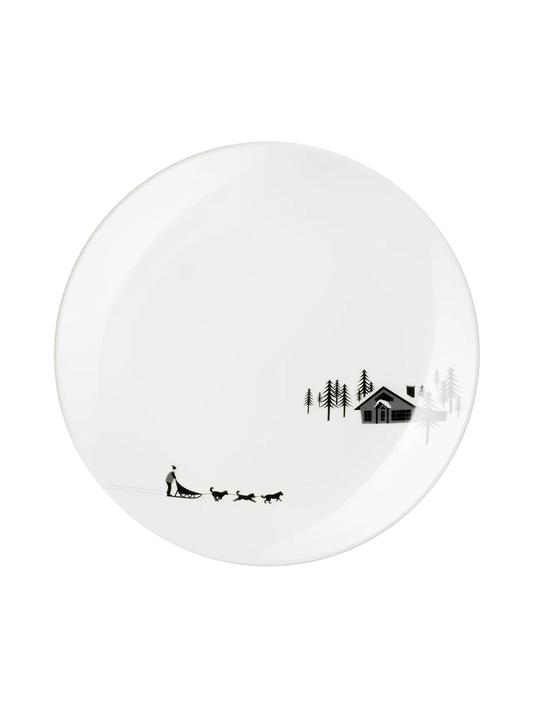 Set de 6 Assiettes à Dessert Hivernales en Porcelaine - Asa