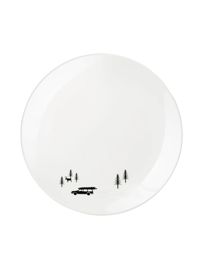 Set de 6 Assiettes à Dessert Hivernales en Porcelaine - Asa