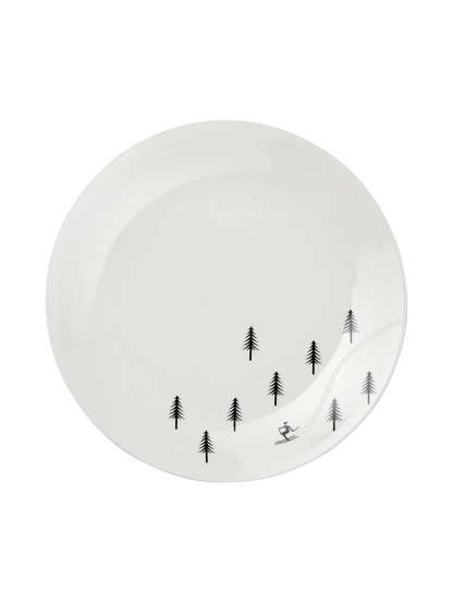 Set de 6 Assiettes à Dessert Hivernales en Porcelaine - Asa