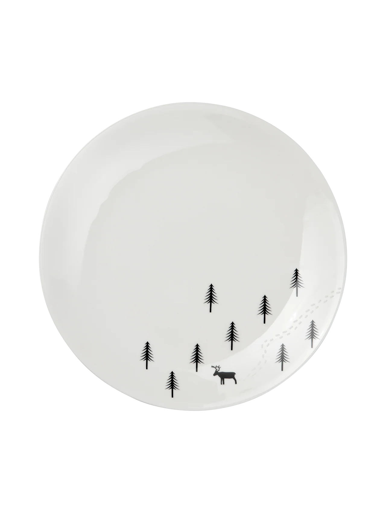 Set de 6 Assiettes à Dessert Hivernales en Porcelaine - Asa