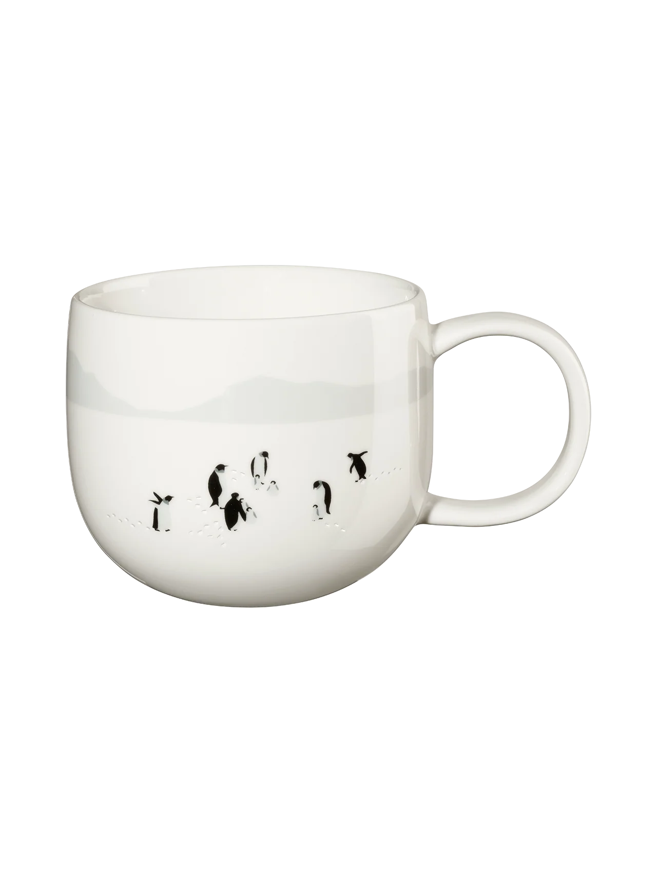 Mug en Porcelaine Blanche Thème Hiver - Asa