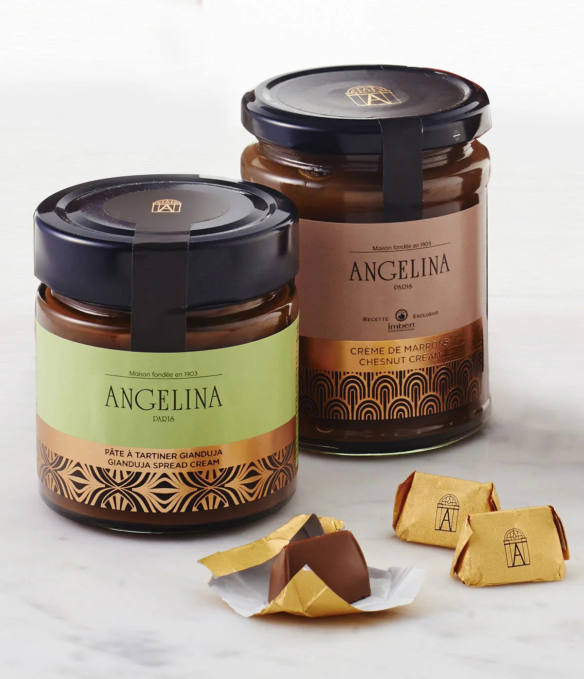 Pâte à Tartiner aux Noisettes Gianduja 200g - Angelina