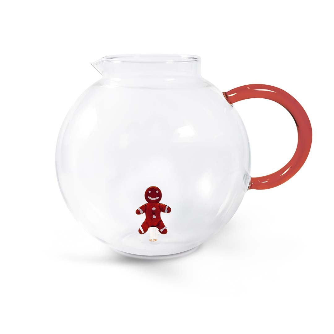 Carafe en Verre Borosilicate Pain d'Épice 3D - WD LifeStyle