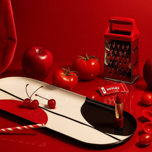 Plateau Zen en Métal Style Contemporain 15x40cm - Gangzaï