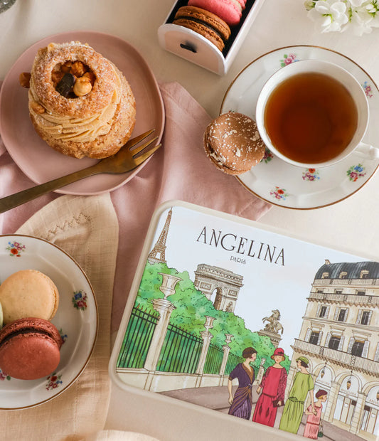 Assortiment de Biscuits dans leur Boîte en Fer - Angelina