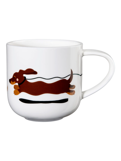 Mug en Porcelaine "Sausage (Teckel) Lover" 400ml - Asa