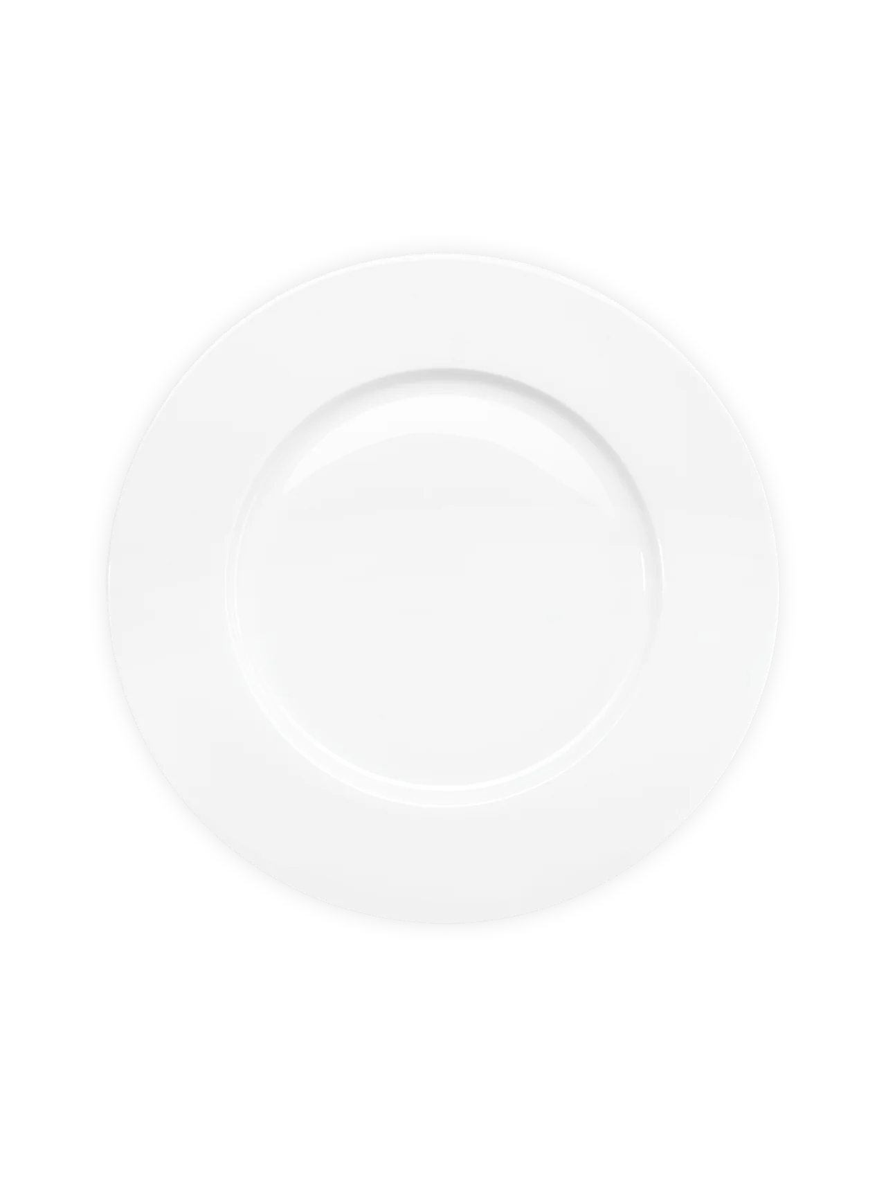 Assiette Plate en Porcelaine Fine "À table" D.24 : D.28 cm - Asa