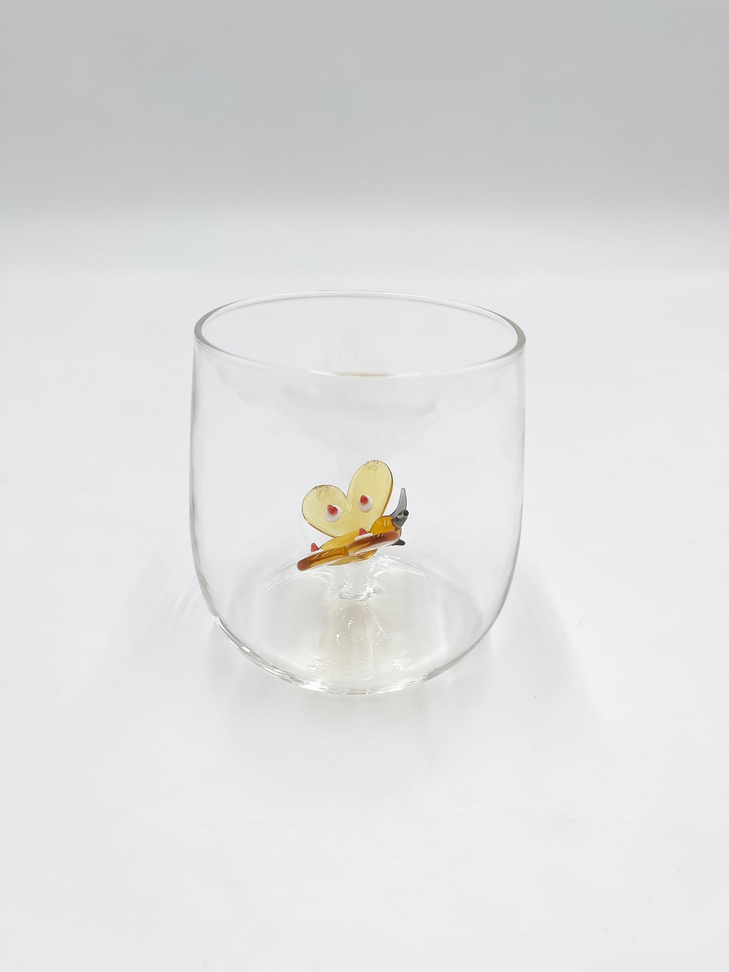 Verre à Eau avec Détails 3D Soufflé - Jacques Flamant