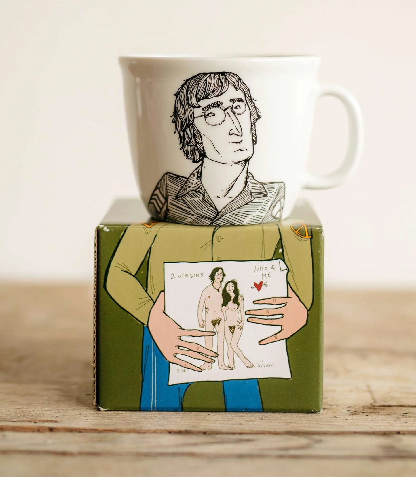 Tasse Le Pacifiste Nu (John Lennon) – La Petite Centrale