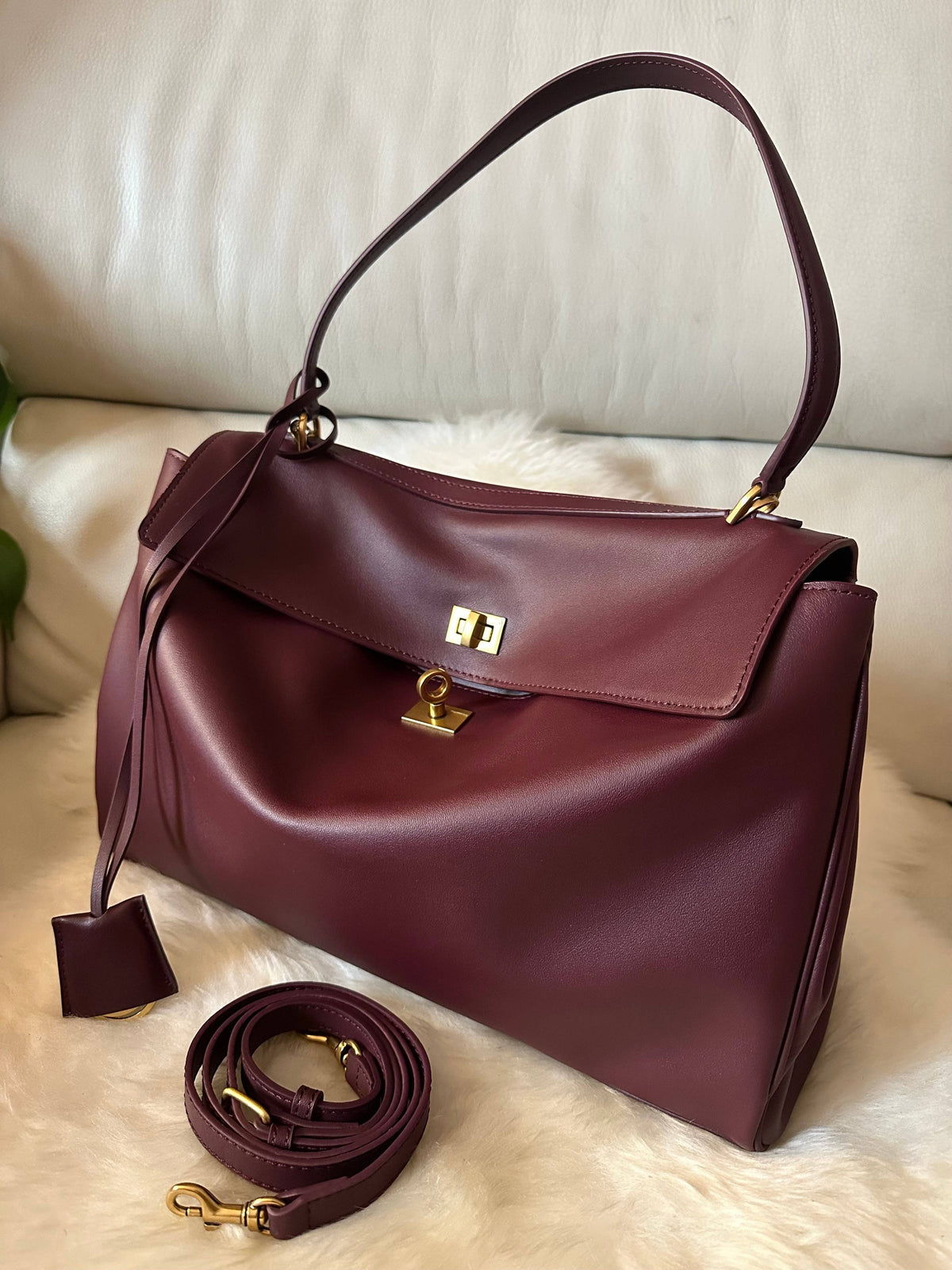 TEXAS BIG - véritable cuir lisse