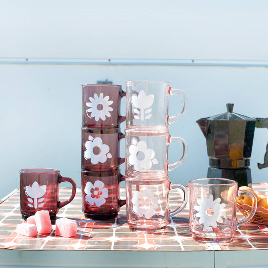 Mug Duralex - "RETRO" PRUNE