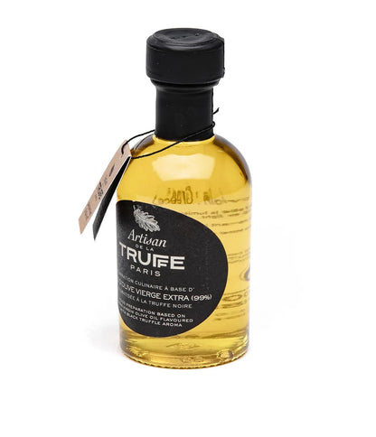 Huile d'Olive Vierge Extra Saveur Truffe Noire 100ml - Artisan de la Truffe