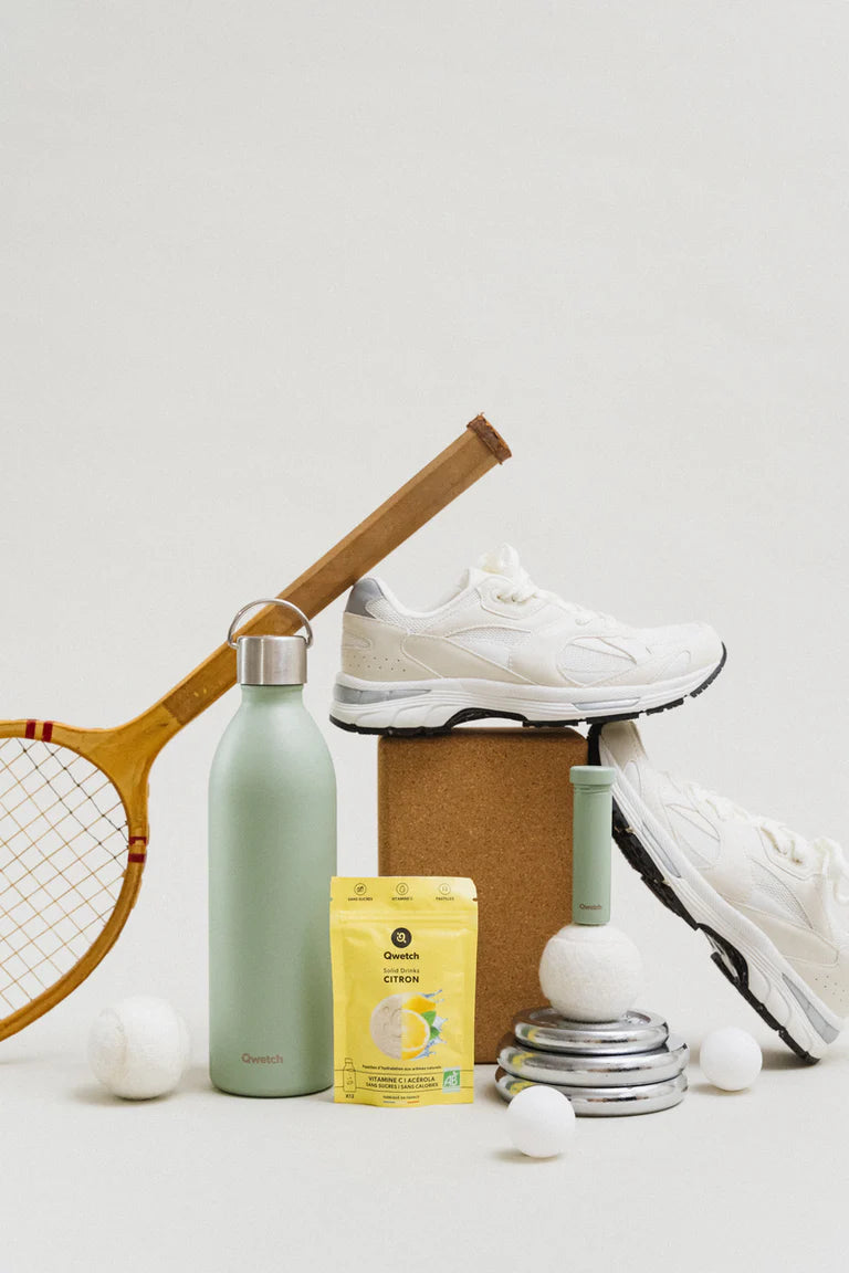 Bouteille Isotherme Active 1L en Inox - Qwetch