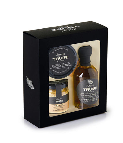 Coffret Trio Raffiné de Condiment à la Truffe - Artisan de la Truffe