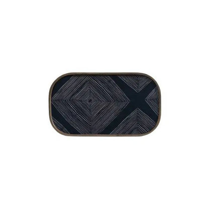 Plateau en Bois & Verre Ink Linear Valet - Ethnicraft