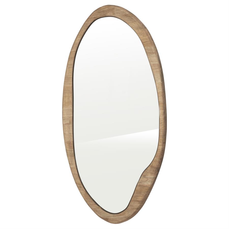 Miroir Laban en Bois d'Hévéa - By-Boo