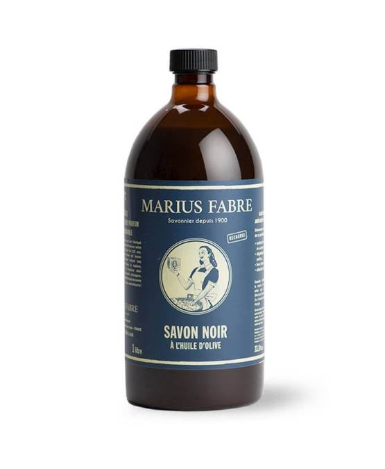 Savon Noir à l'Huile d'Olive 1L - Marius Fabre