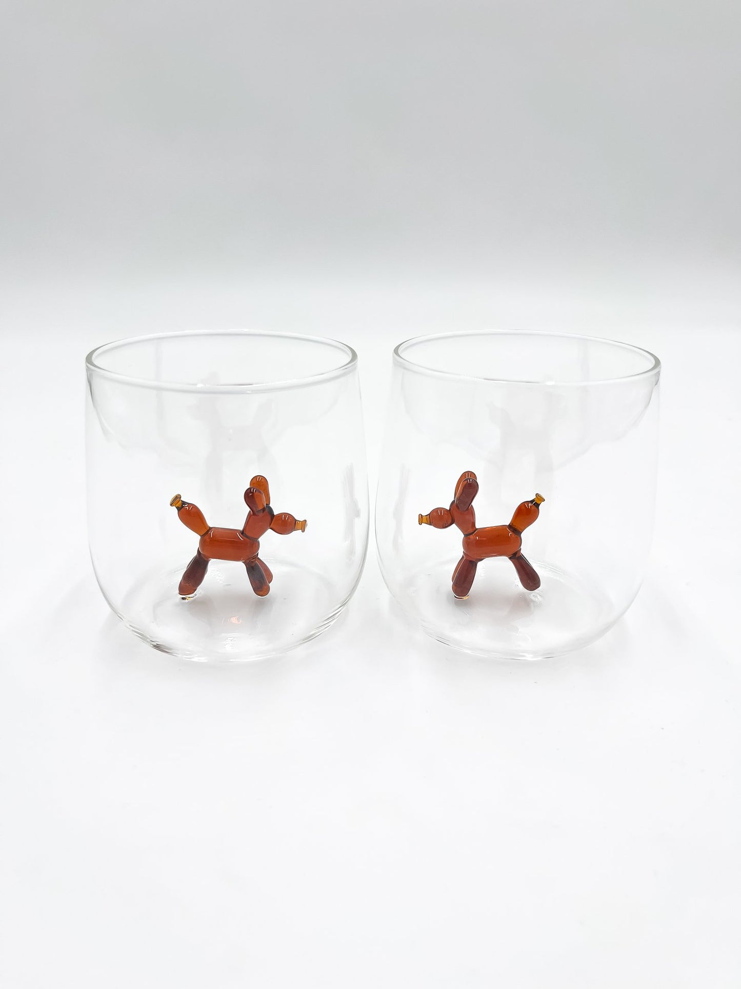 Verre à Eau avec Détails 3D Soufflé - Jacques Flamant