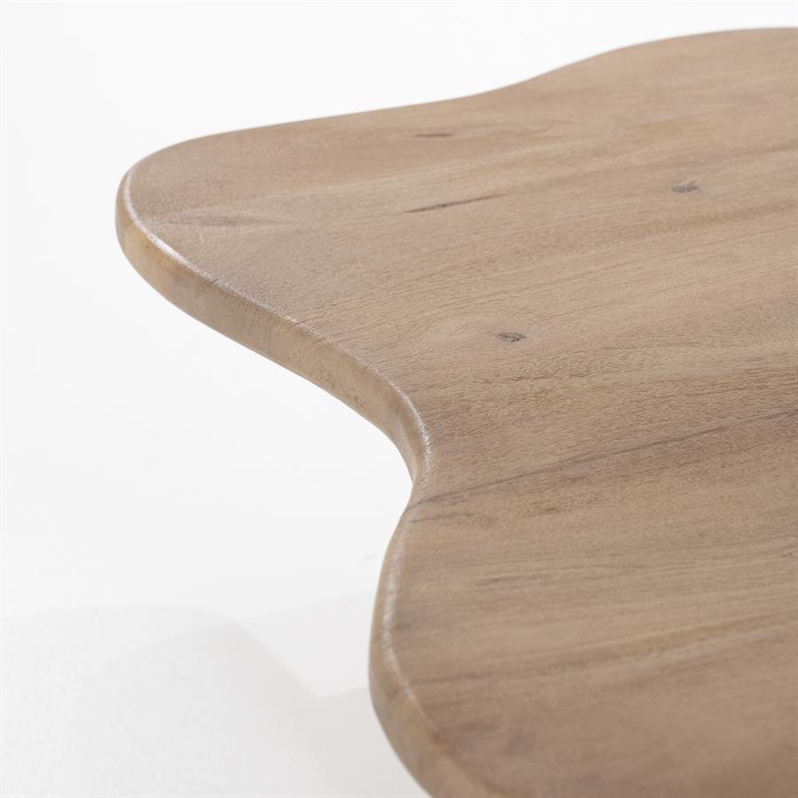 2 Tables Basses Gigognes en Bois de Manguier - By-Boo