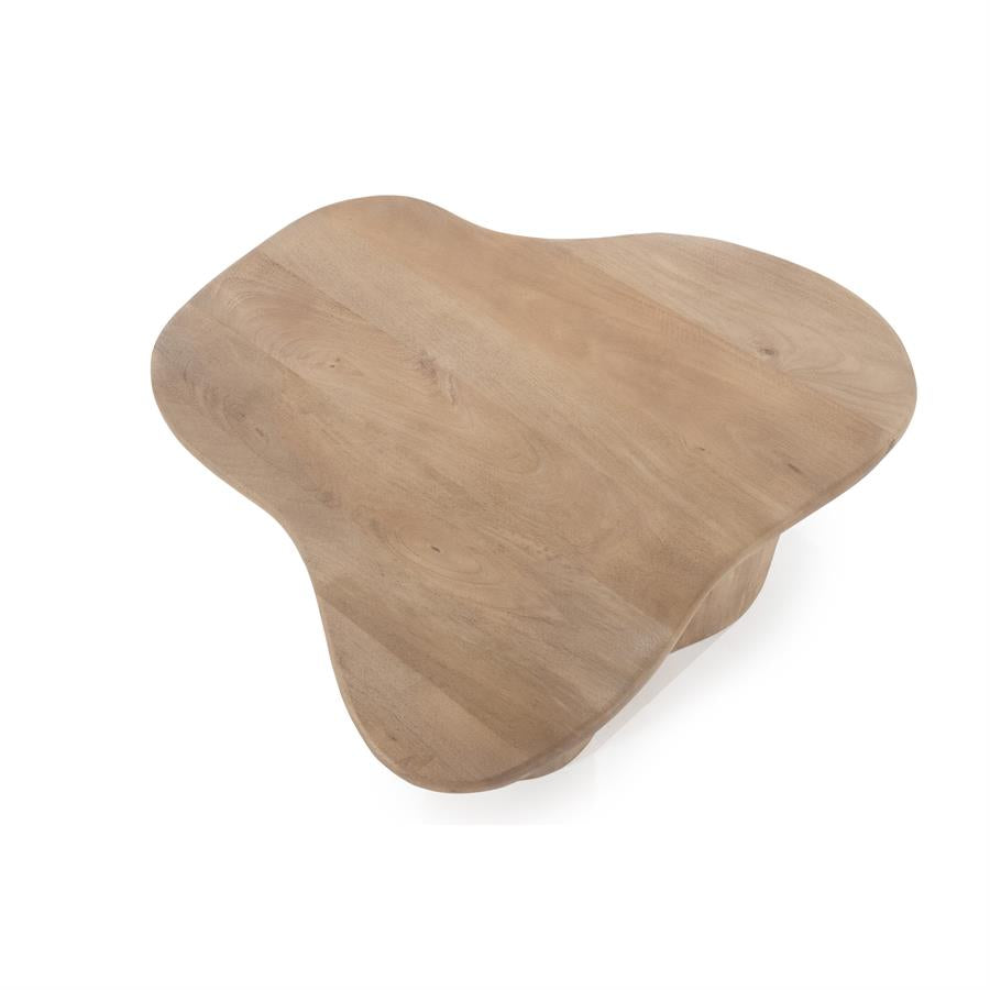 2 Tables Basses Gigognes en Bois de Manguier - By-Boo