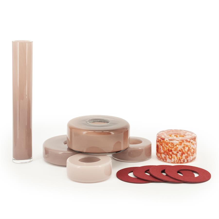 Vase Golas en Verre Soufflé Ajustable - By-Boo