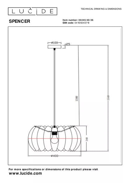 Suspension SPENCER