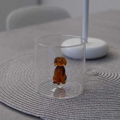 Gobelet Animaux en Verre Borosilicate - WD Lifestyle