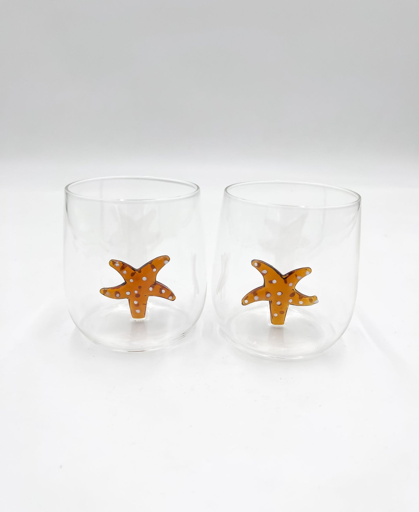 Verre à Eau avec Détails 3D Soufflé - Jacques Flamant
