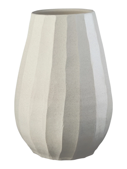 Vase de Sol en Grès Beige - Asa