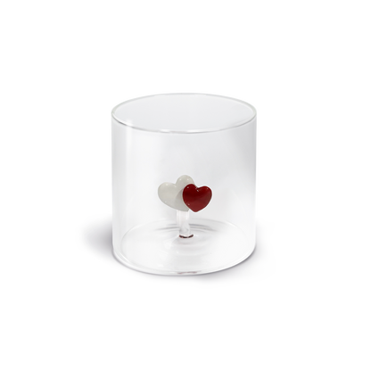 Gobelet en Verre Coeur - WD Lifestyle