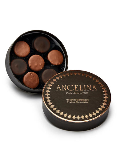 Bouchées Pralinées Noir et Lait - Angelina