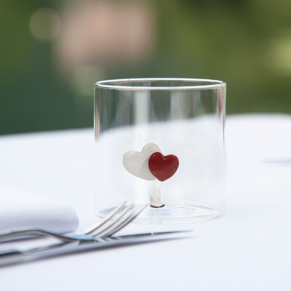 Gobelet en Verre Coeur - WD Lifestyle