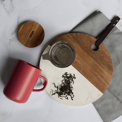 Mug Tisanière en Grès et Filtre en Inox 475 ml - Ogo Living