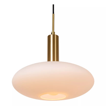 Suspension Singala Verre et Laiton D.30 cm - Lucide