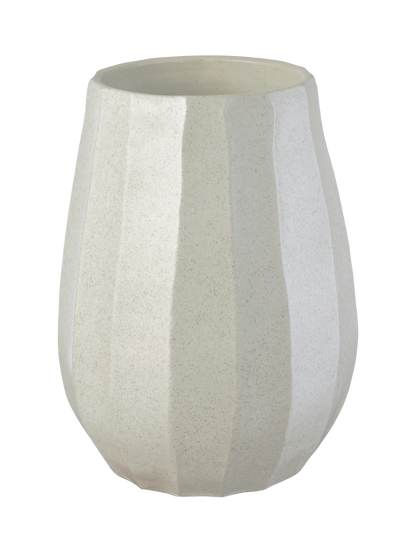 Vase de Sol en Grès Beige - Asa