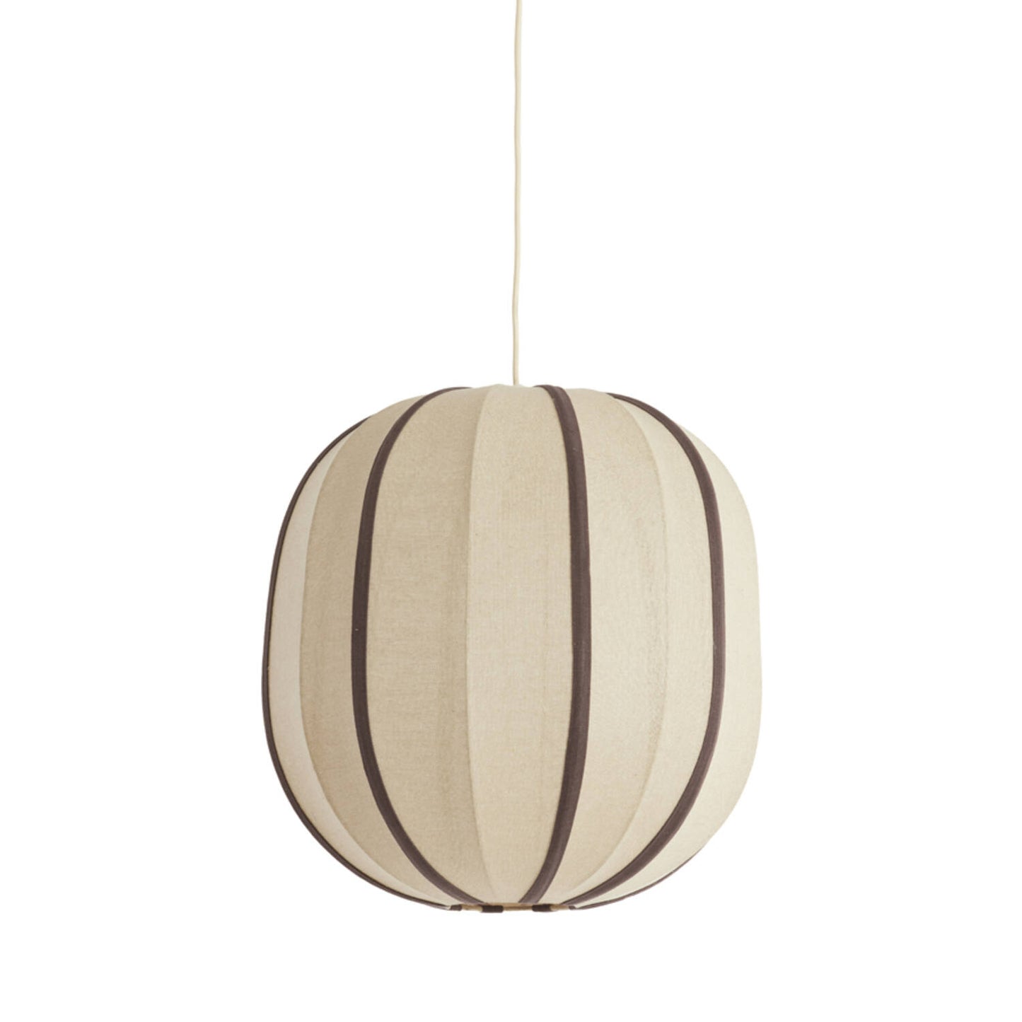 Suspension Esmira Beige et Marron Ø51x48 cm - Light & Living