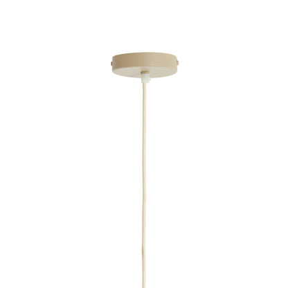 Suspension Esmira Beige et Marron Ø51x48 cm - Light & Living