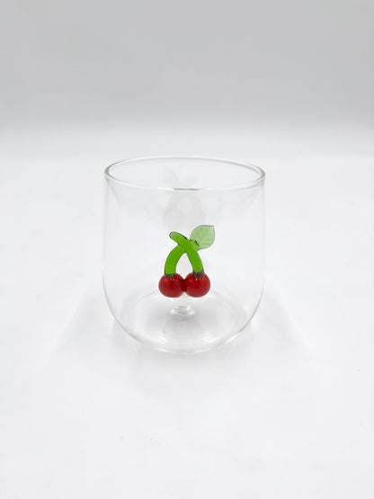 Verre à Eau avec Détails 3D Soufflé - Jacques Flamant