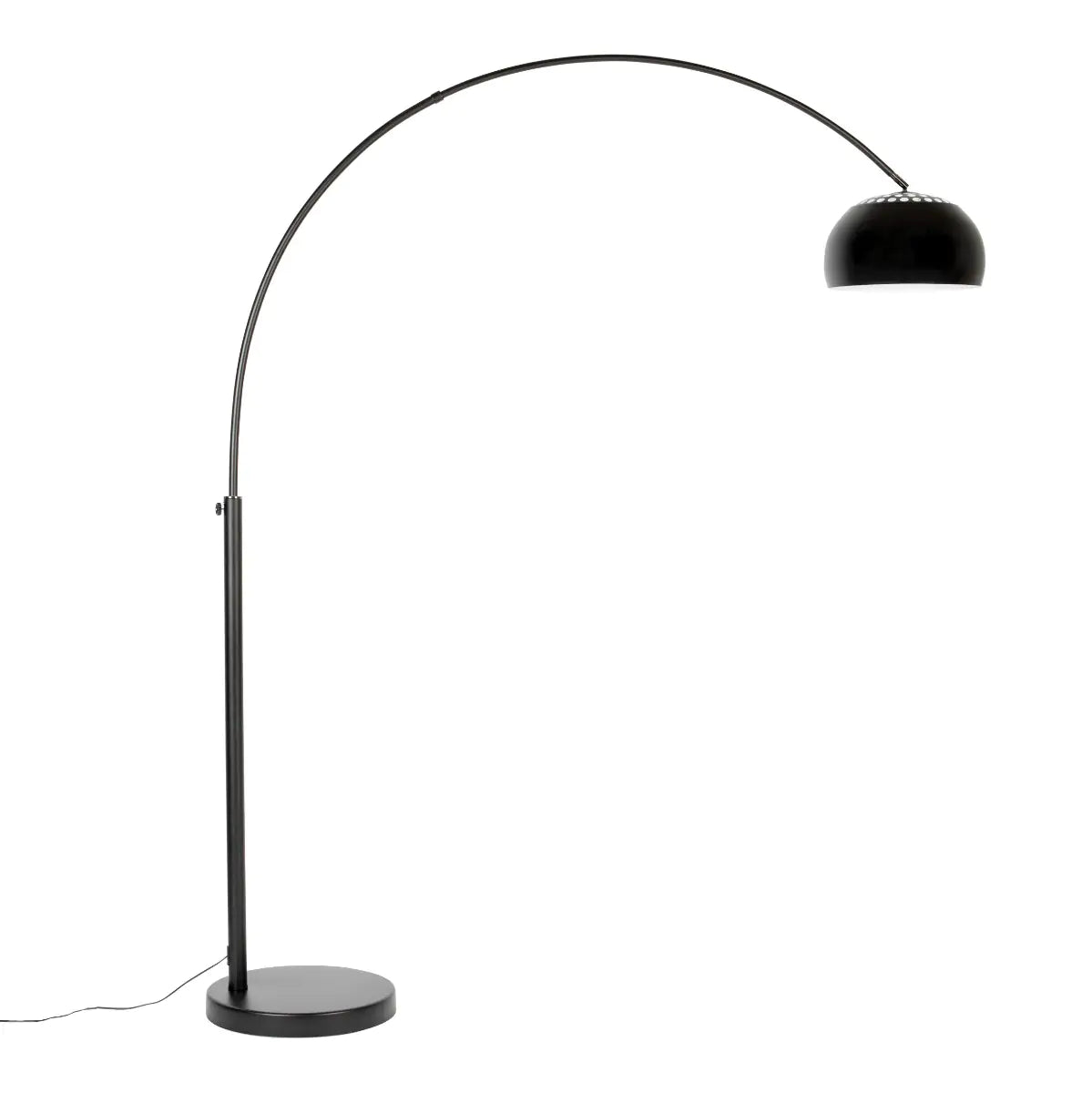 Lampadaire Arc en Métal Noir Bow - Zuiver